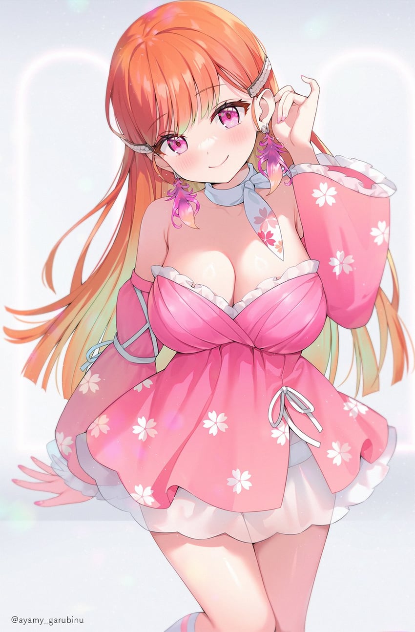 takanashi kiara (hololive and 2 more) drawn by ayamy