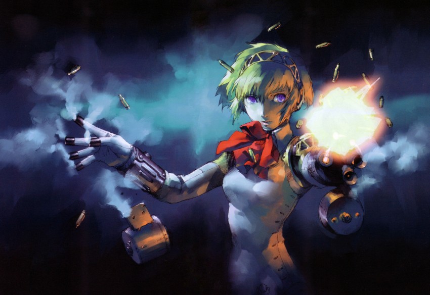 aigis (persona and 1 more) drawn by soejima_shigenori