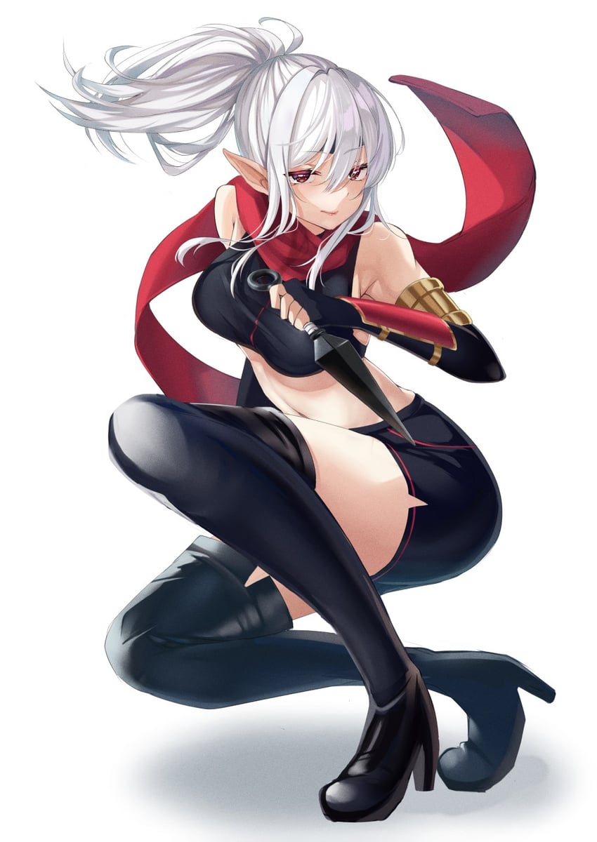 ninja (original and 1 more) drawn by senri_tsukuyomi
