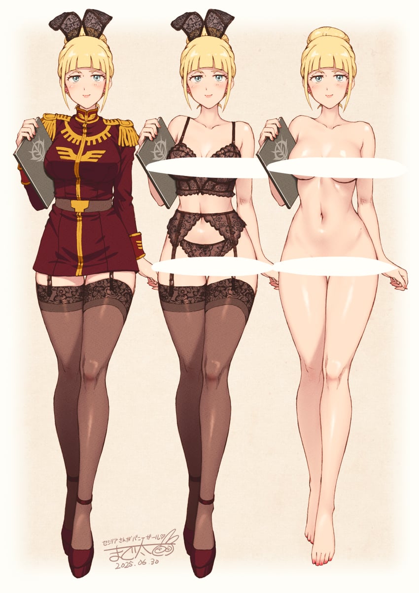 cecilia irene (gundam and 1 more) drawn by maguta