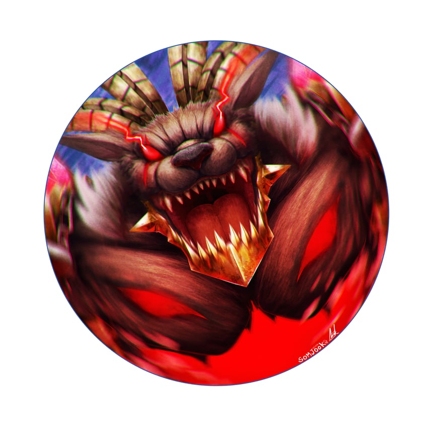 belphemon, belphemon rage mode, and belphemon x-antibody (digimon) drawn by ponzeus