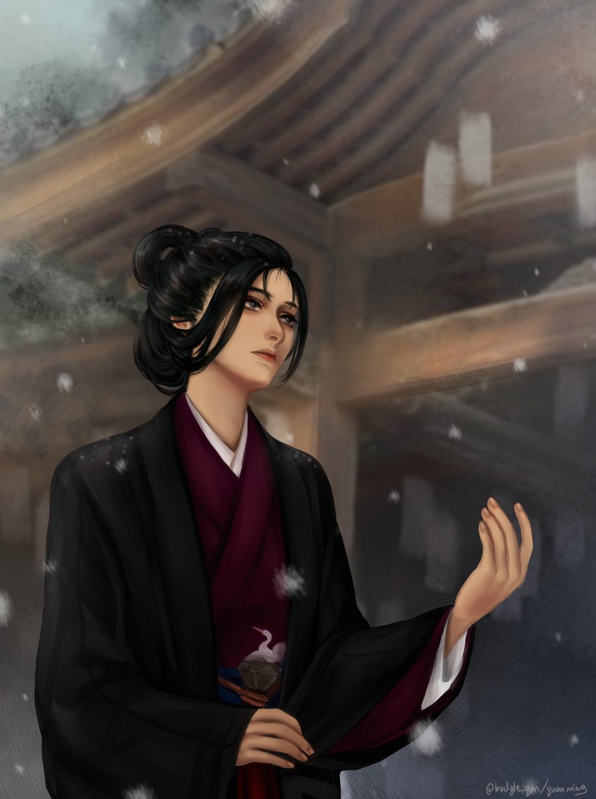 emma the gentle blade (sekiro: shadows die twice) drawn by quan_ming