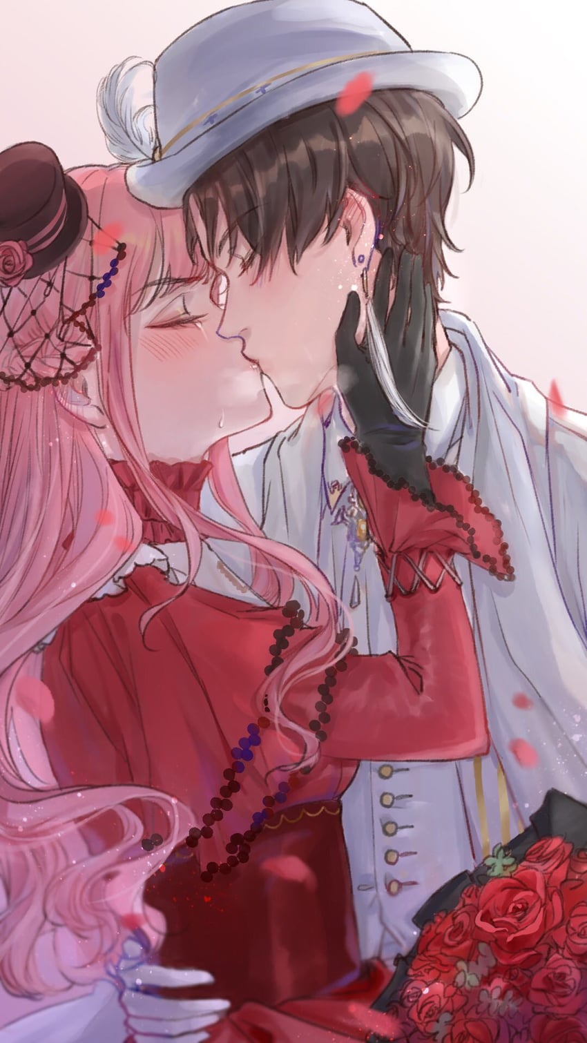 qin yi and nikki (nikki and 1 more) drawn by binglanxianqi