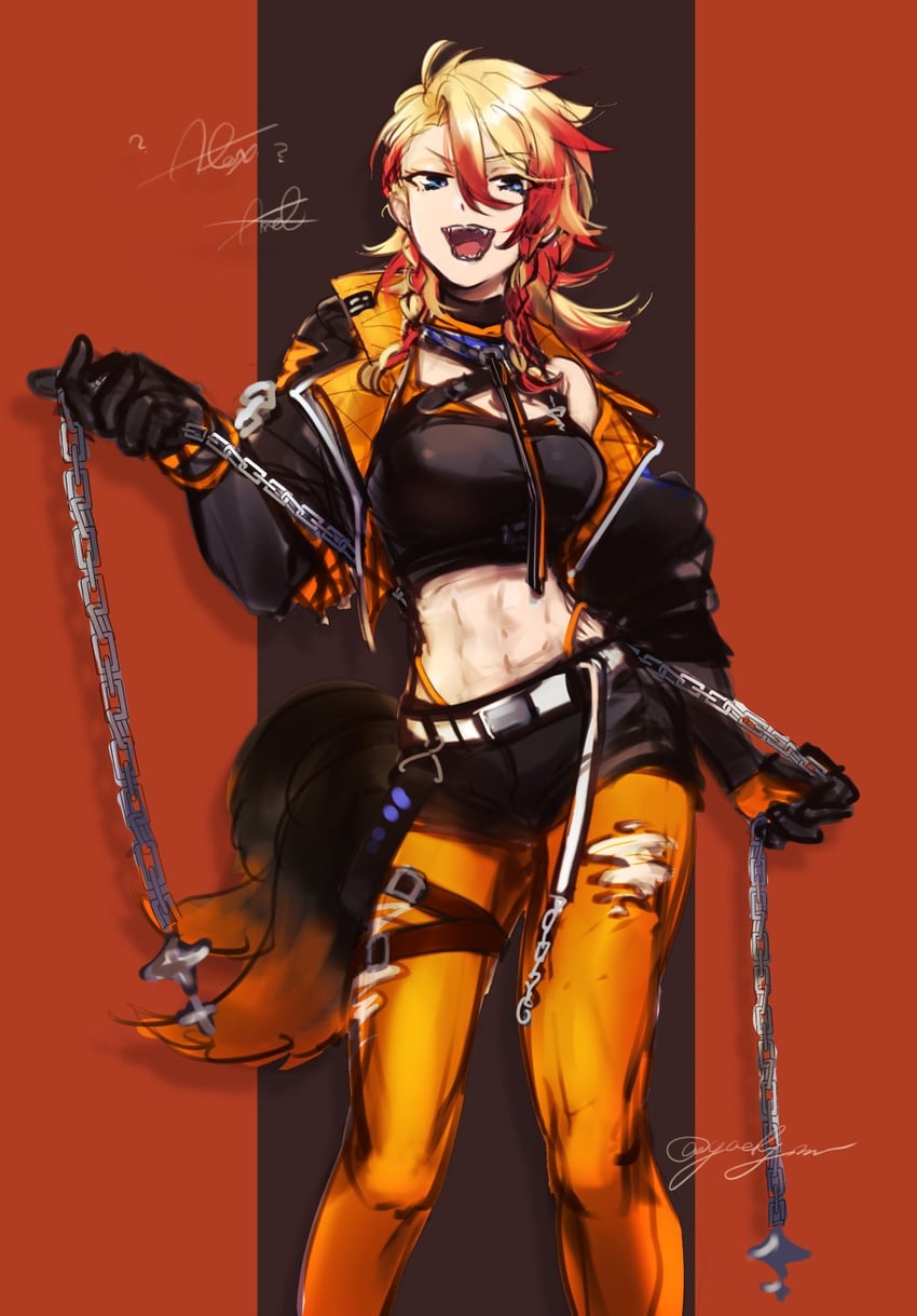 axel syrios (holostars and 1 more) drawn by yaeyama_reishi