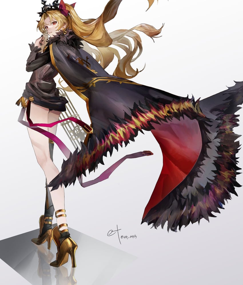 ereshkigal (fate and 1 more) drawn by et_atr3