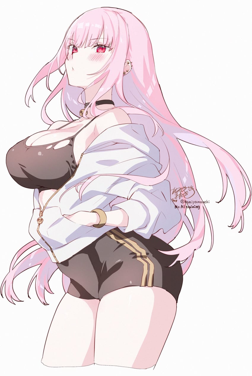 mori calliope (hololive and 1 more) drawn by kamiya_maneki