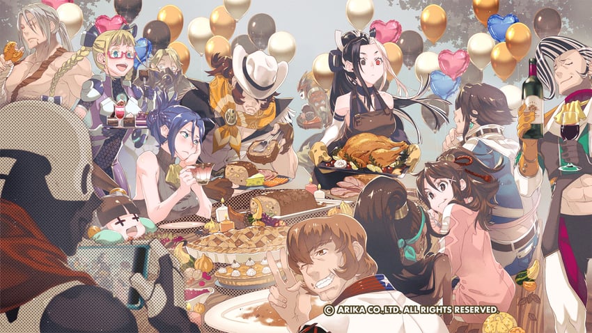 nanase, blair dame, skullomania, pullum purna, rain, and 12 more (arika and 2 more)