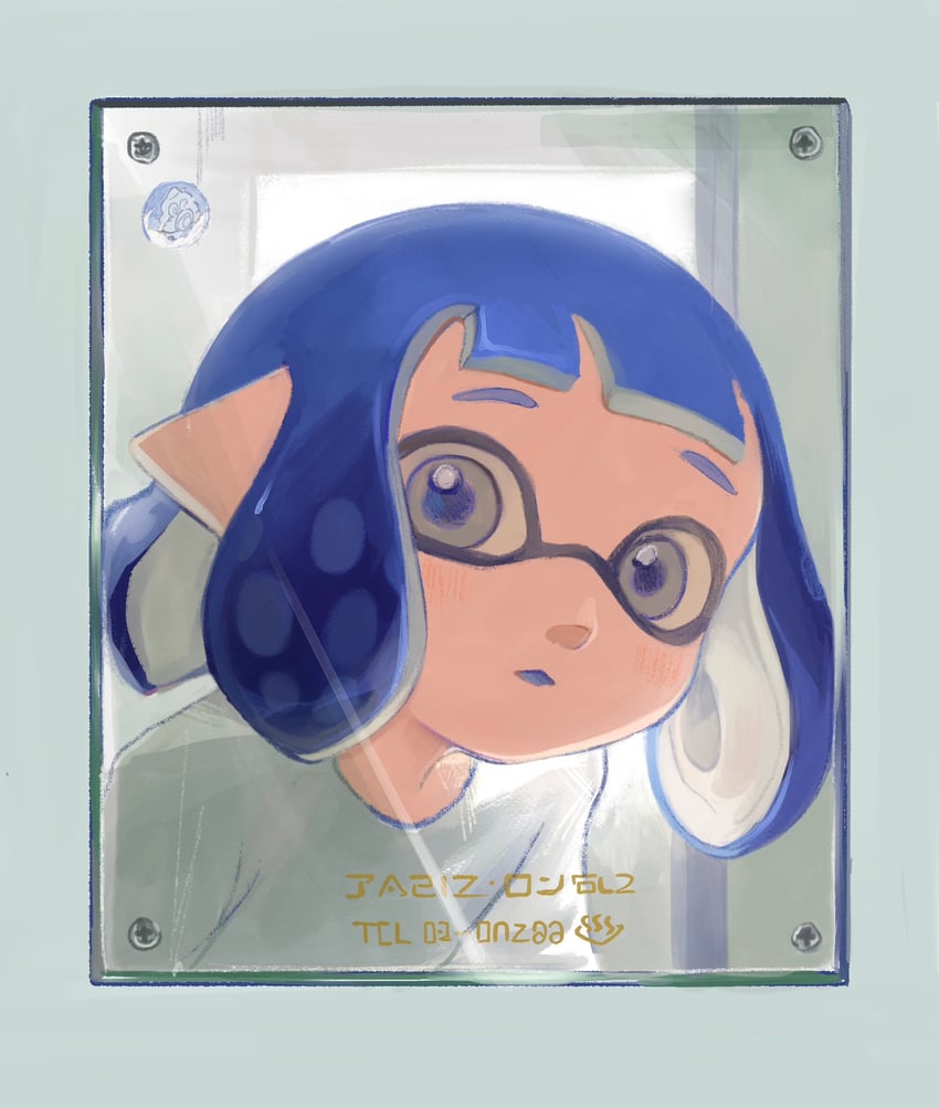 inkling player character and inkling girl (splatoon) drawn by dokkoi_yuzame