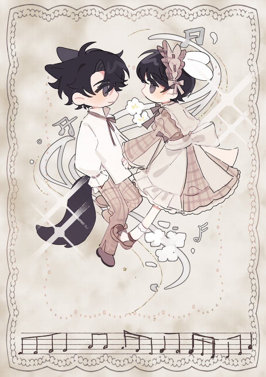 kim dokja and yoo joonghyuk (omniscient reader's viewpoint) drawn by ya_qaq