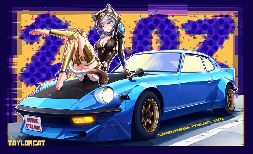 cipher (honkai and 1 more) drawn by taylorcat