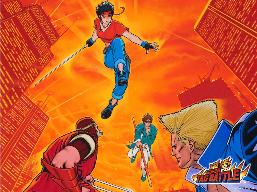 rosa, kim sue il, gozu, and max eagle (snk and 2 more) drawn by mori_toshiaki