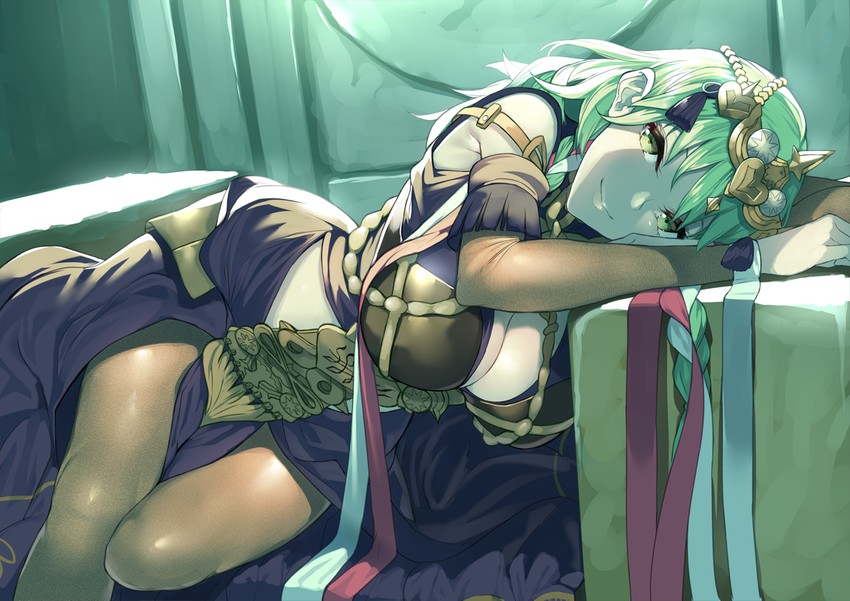 female byleth and sothis (fire emblem and 1 more) drawn by yappen