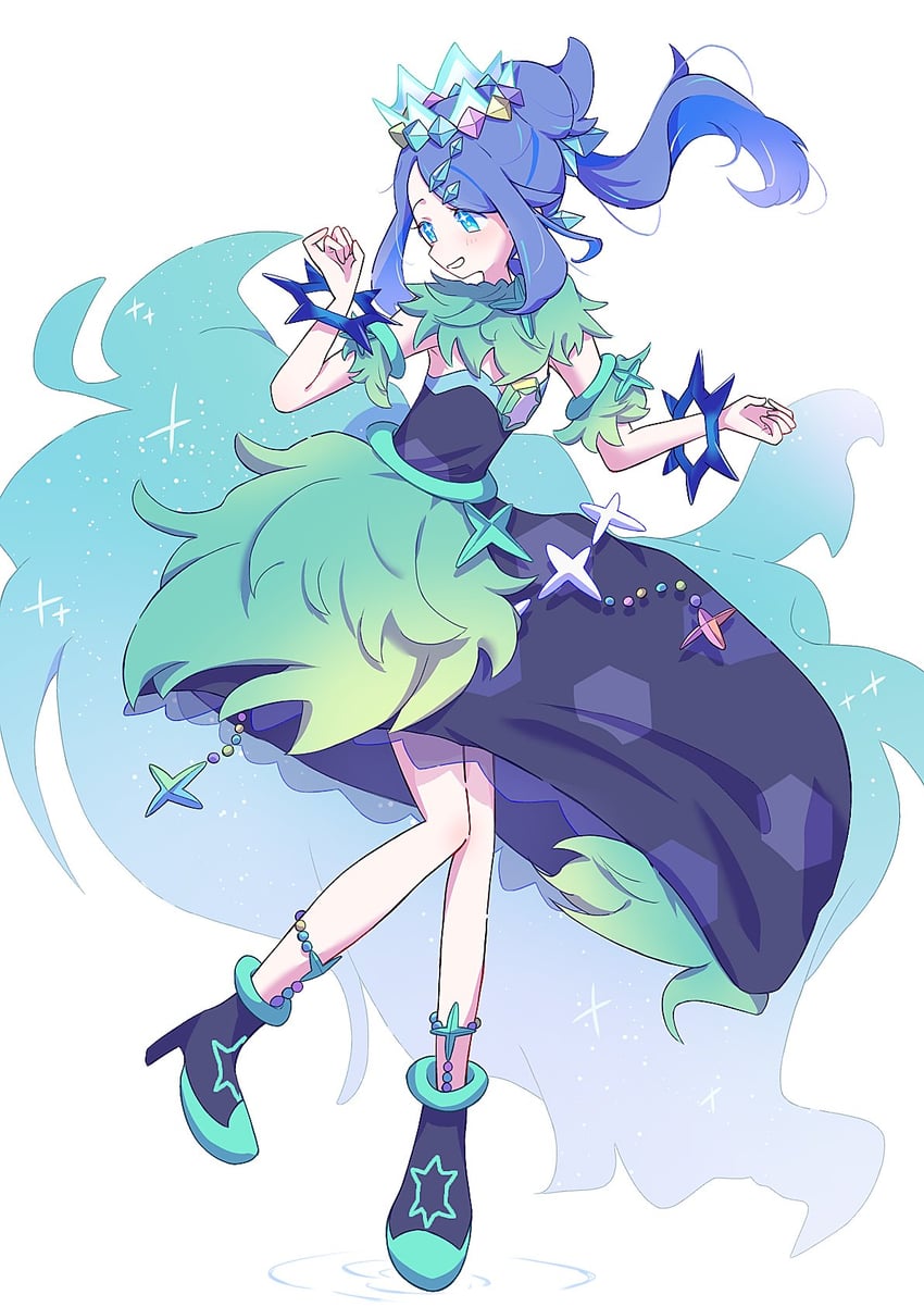 liko and terapagos (pokemon and 2 more) drawn by seiun_(hoshigumo_72)