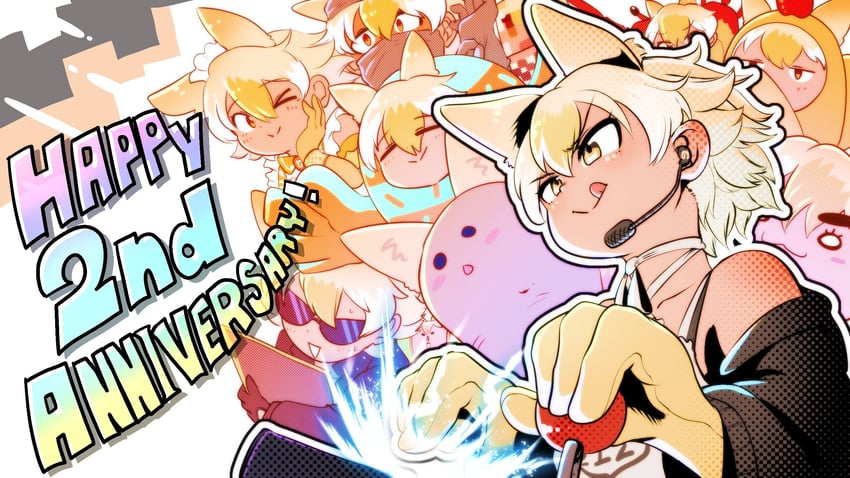 coyote and coyopotato (kemono friends and 1 more) drawn by mcgunngu