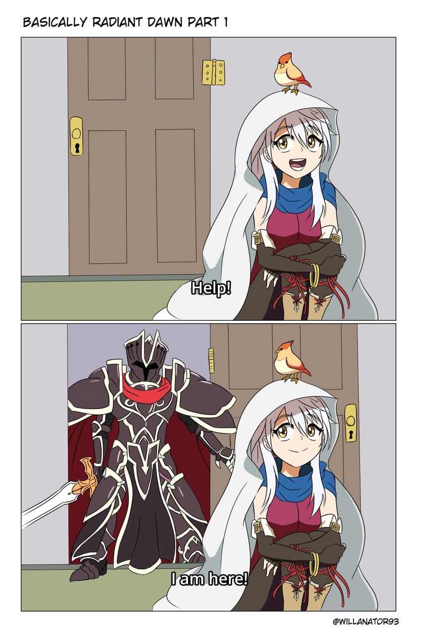 micaiah, yune, and black knight (fire emblem and 3 more) drawn by will_(willanator93)