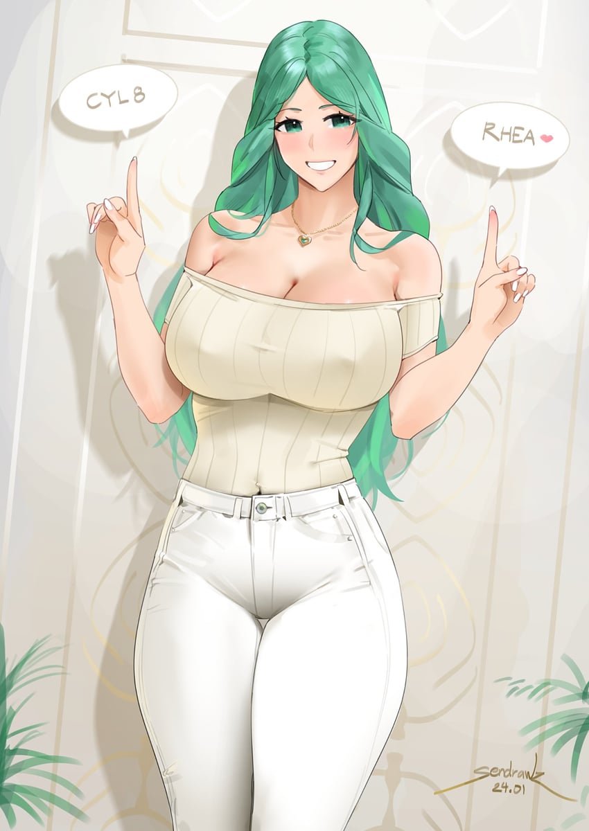 rhea (fire emblem and 2 more) drawn by sendo_(sendrawz)