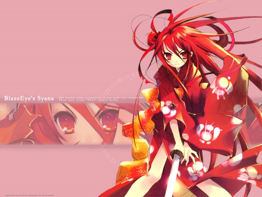 shana and alastor (shakugan no shana) drawn by ito_noizi
