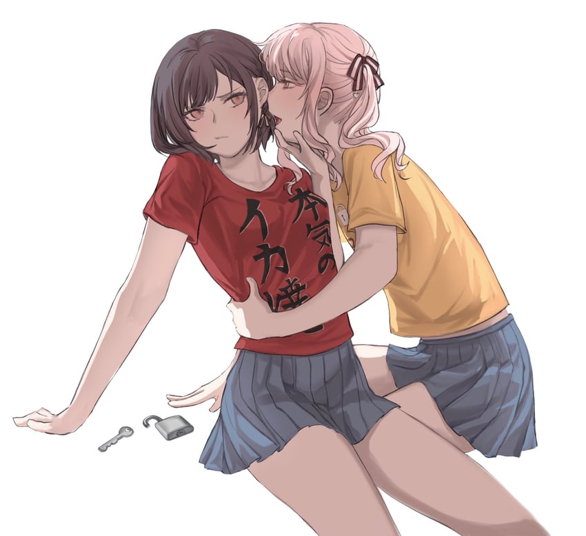 shinonome ena and akiyama mizuki (project sekai) drawn by jiobor