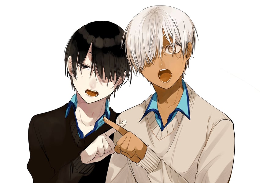 ogata rin and ogata kou (youkai gakkou no sensei hajimemashita!) drawn by tanaka_mai