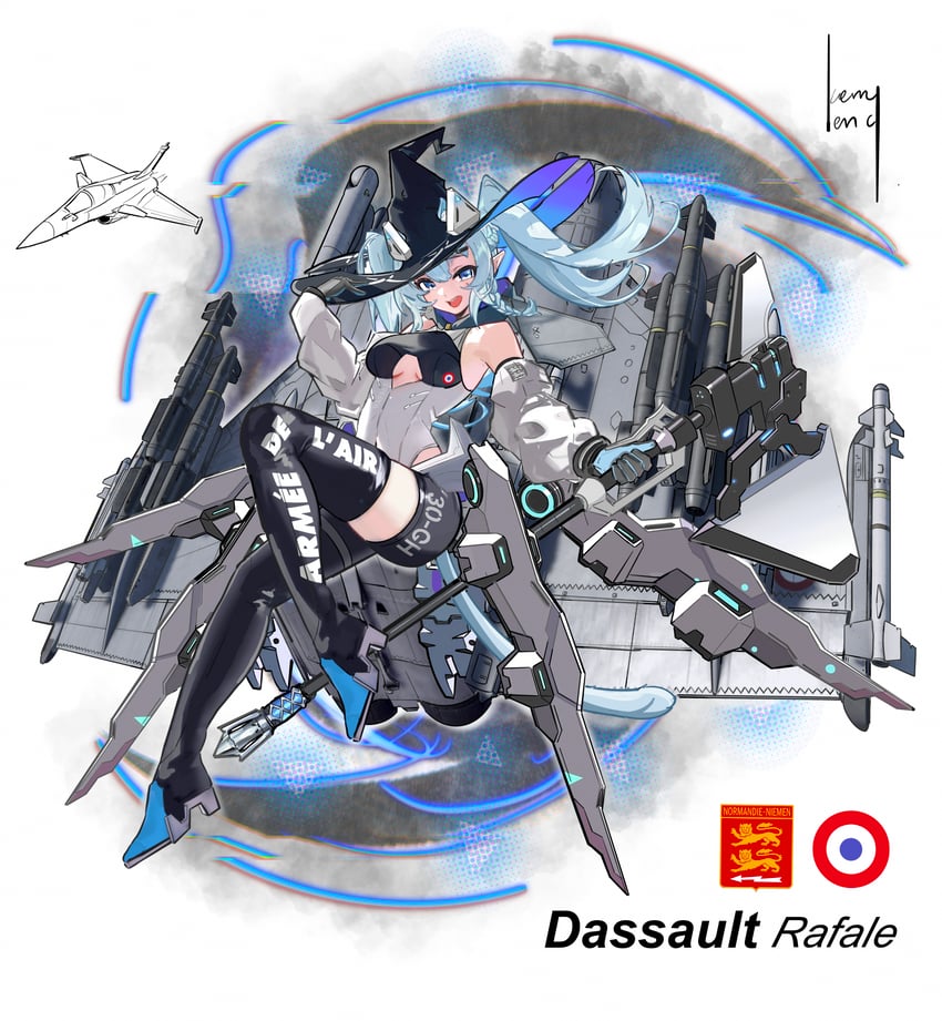 dassault rafale (original and 1 more) drawn by kerry_leng