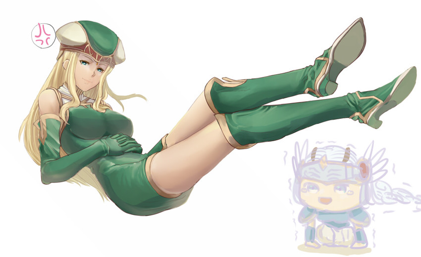 lenneth valkyrie and freya (valkyrie profile) drawn by nonji_(sayglo_halo)
