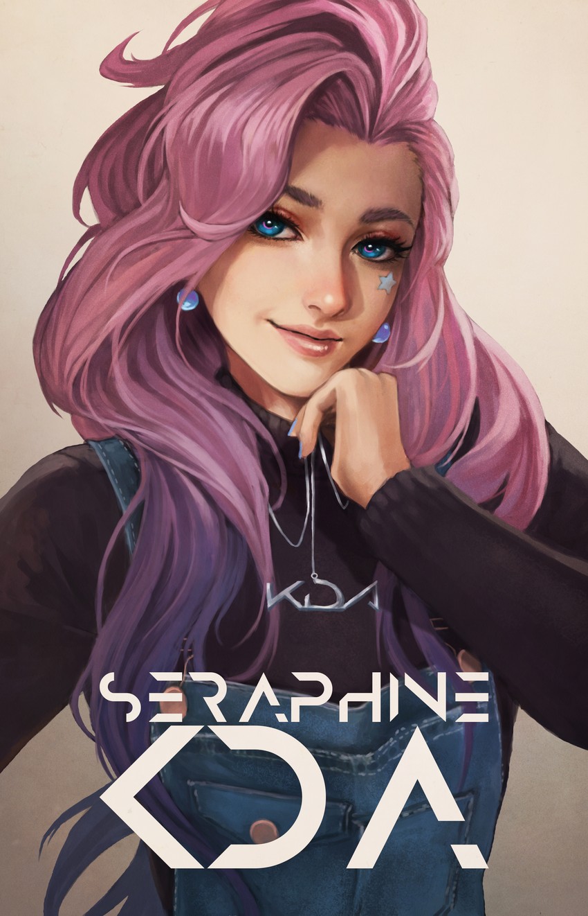 seraphine (league of legends) drawn by monori_rogue