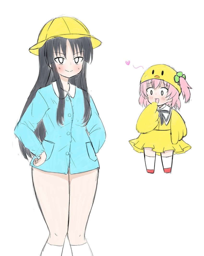 hitotsuyanagi riri and shirai yuyu (assault lily) drawn by unu_(yayoinoasagohan)