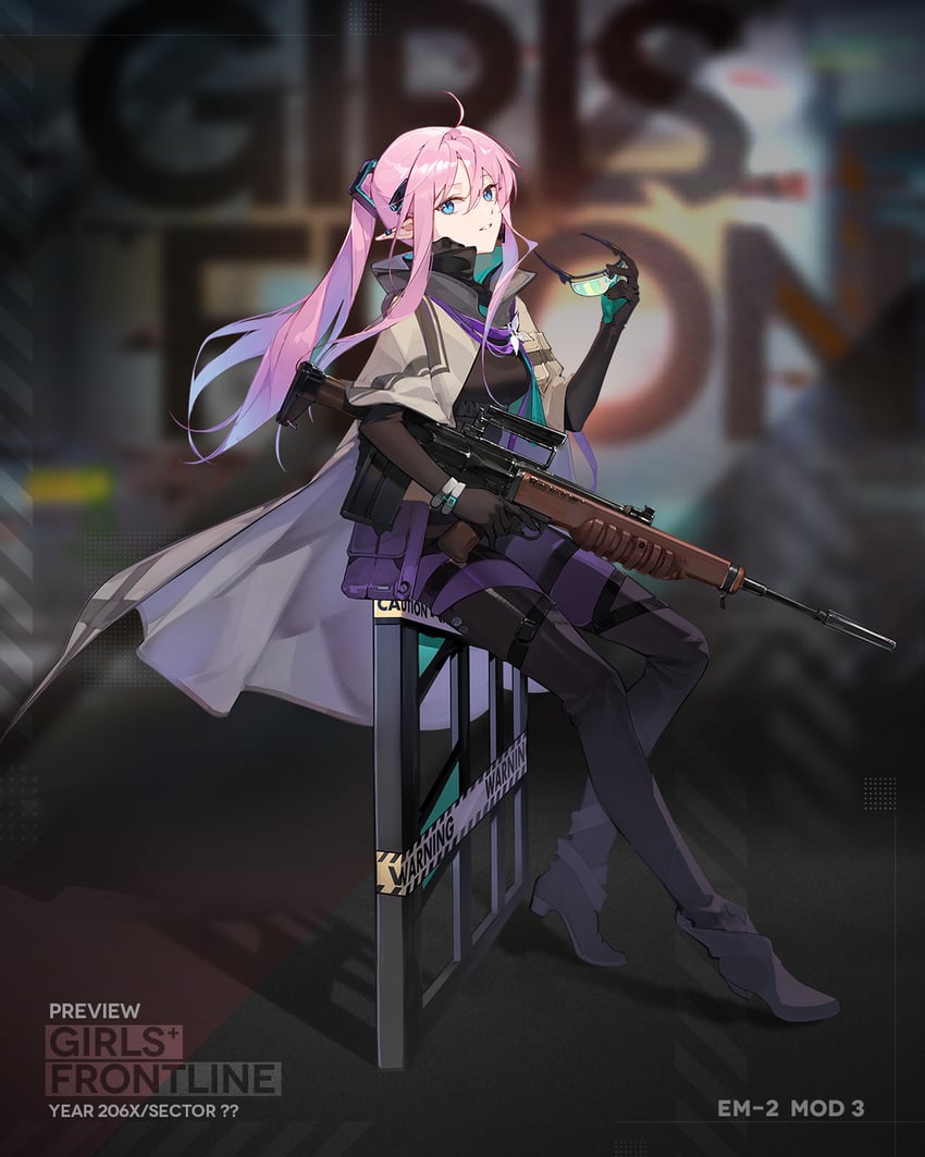 em-2 (girls' frontline) drawn by kinoshita_neko