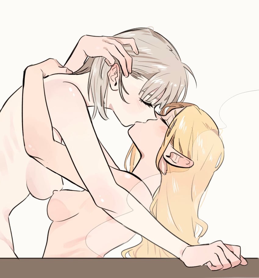 marcille donato and falin touden (dungeon meshi) drawn by knightym22
