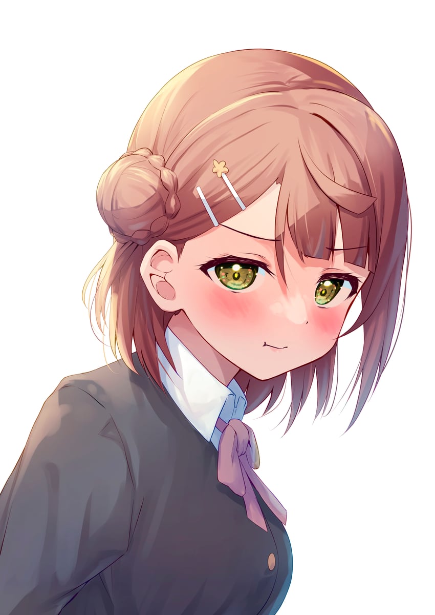 uehara ayumu (love live! and 1 more) drawn by b.ren