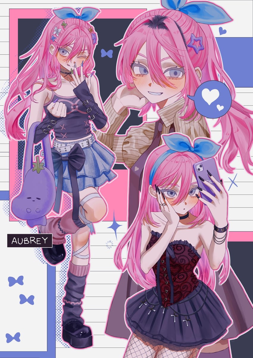 aubrey and mr. plantegg (omori) drawn by lifejam_403