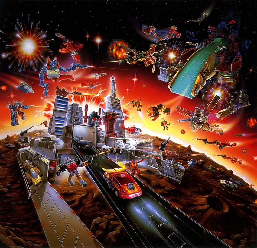 shockwave, ultra magnus, hot rod, blurr, metroplex, and 11 more (transformers) drawn by jeffrey_mangiat