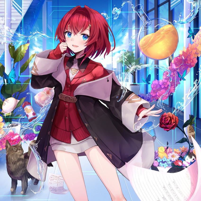 ange katrina, sebastian piyodore, banken, and mandragora (nijisanji) drawn by n3knp
