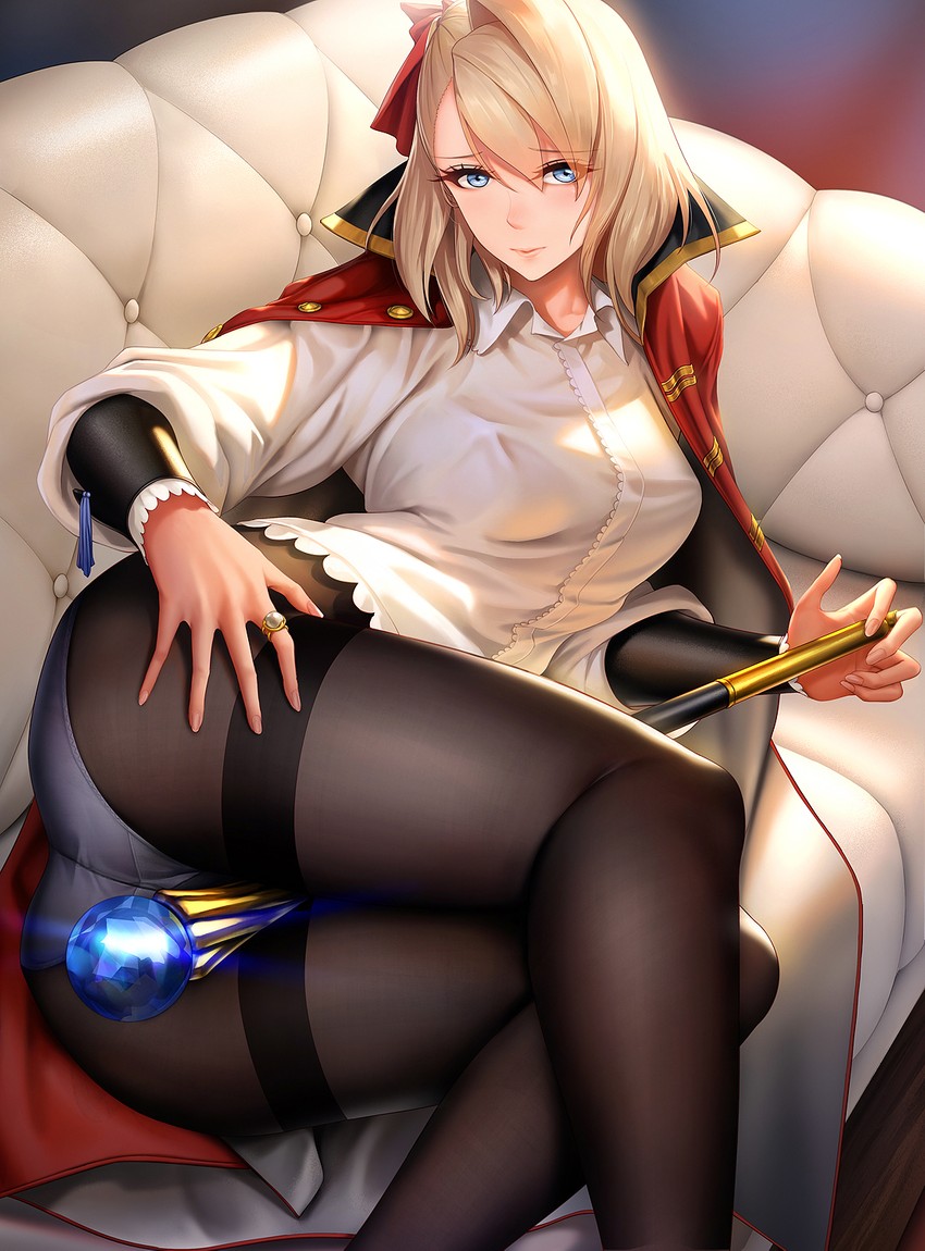 anne wellesley (banner of the maid) drawn by obaoba_(monkeyix)