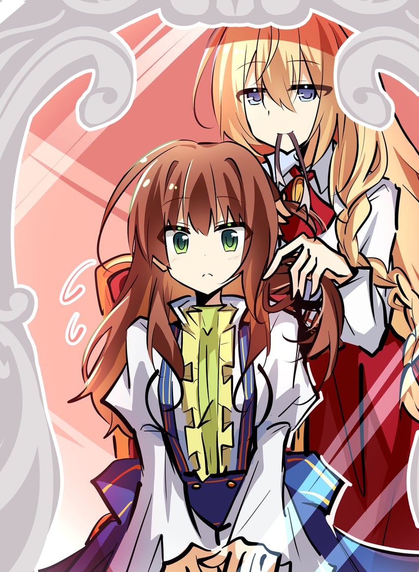 duvalie and arianrhod (eiyuu densetsu and 2 more) drawn by 25ocoveryui