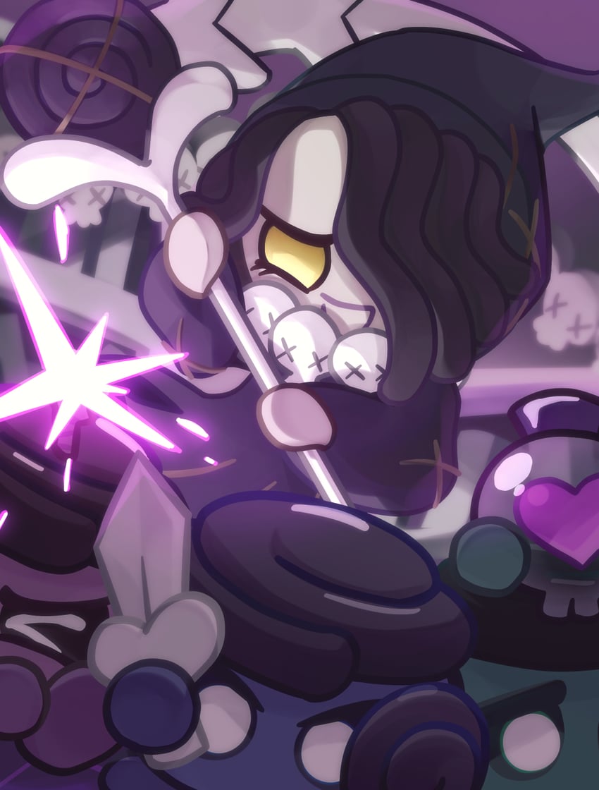 licorice cookie and licorice servants (cookie run and 1 more) drawn by b4c5ce