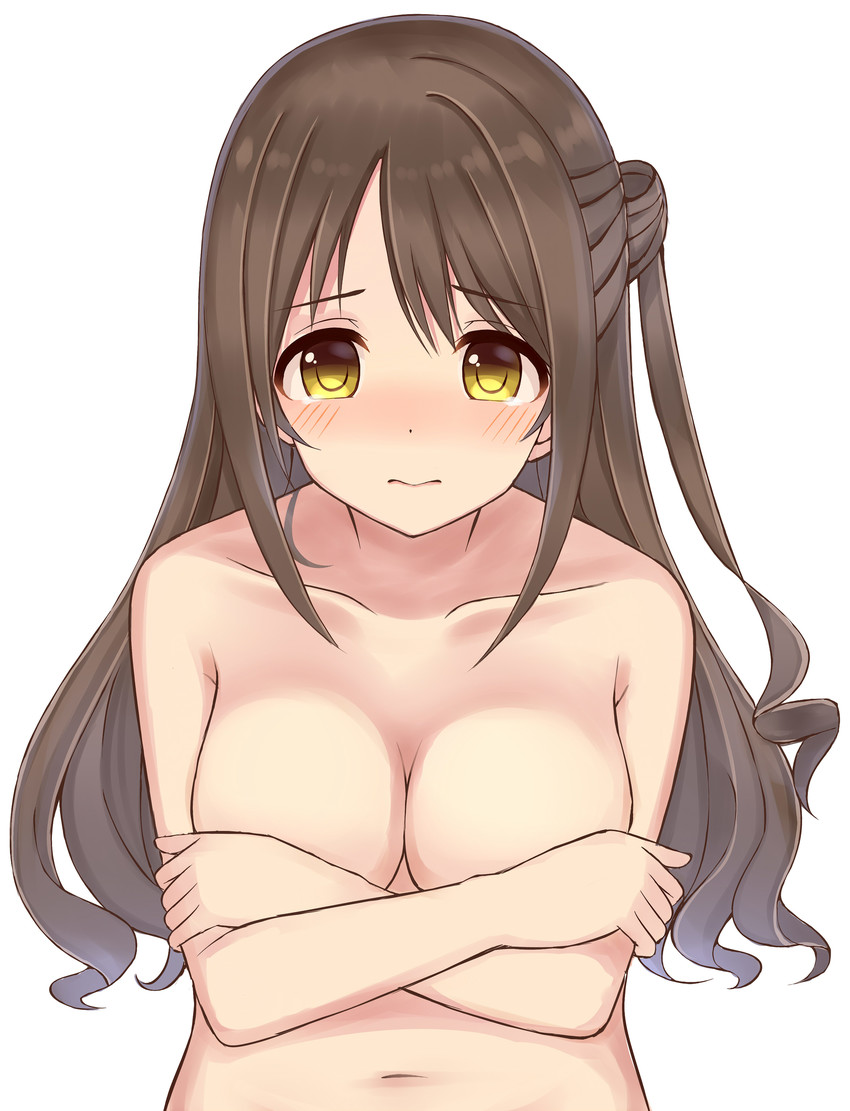 shimamura uzuki (idolmaster and 1 more) drawn by mizukoshi_(marumi)