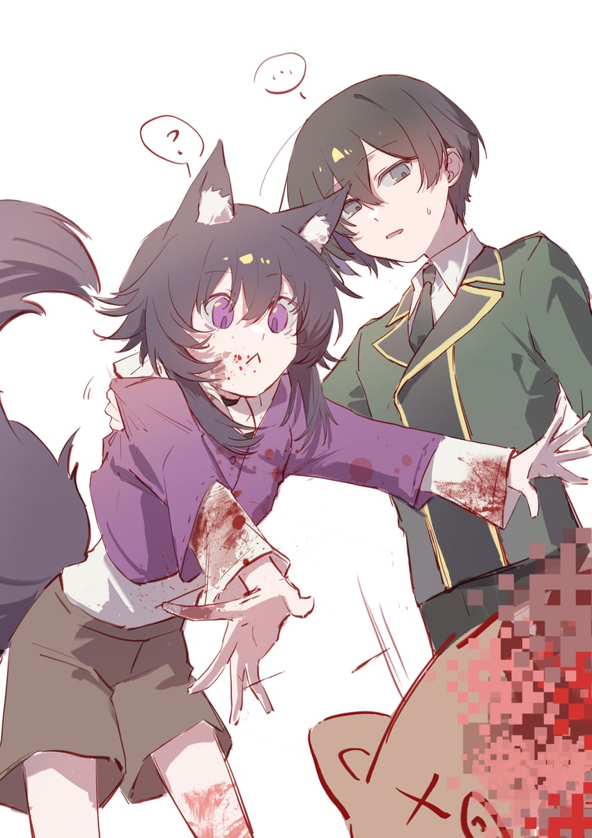 delta and cid kagenou (kage no jitsuryokusha ni naritakute!) drawn by akino_hozuki