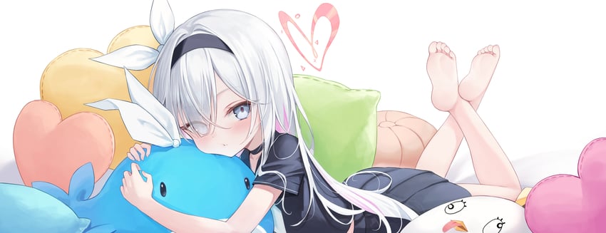 plana and peroro (blue archive) drawn by rangtori