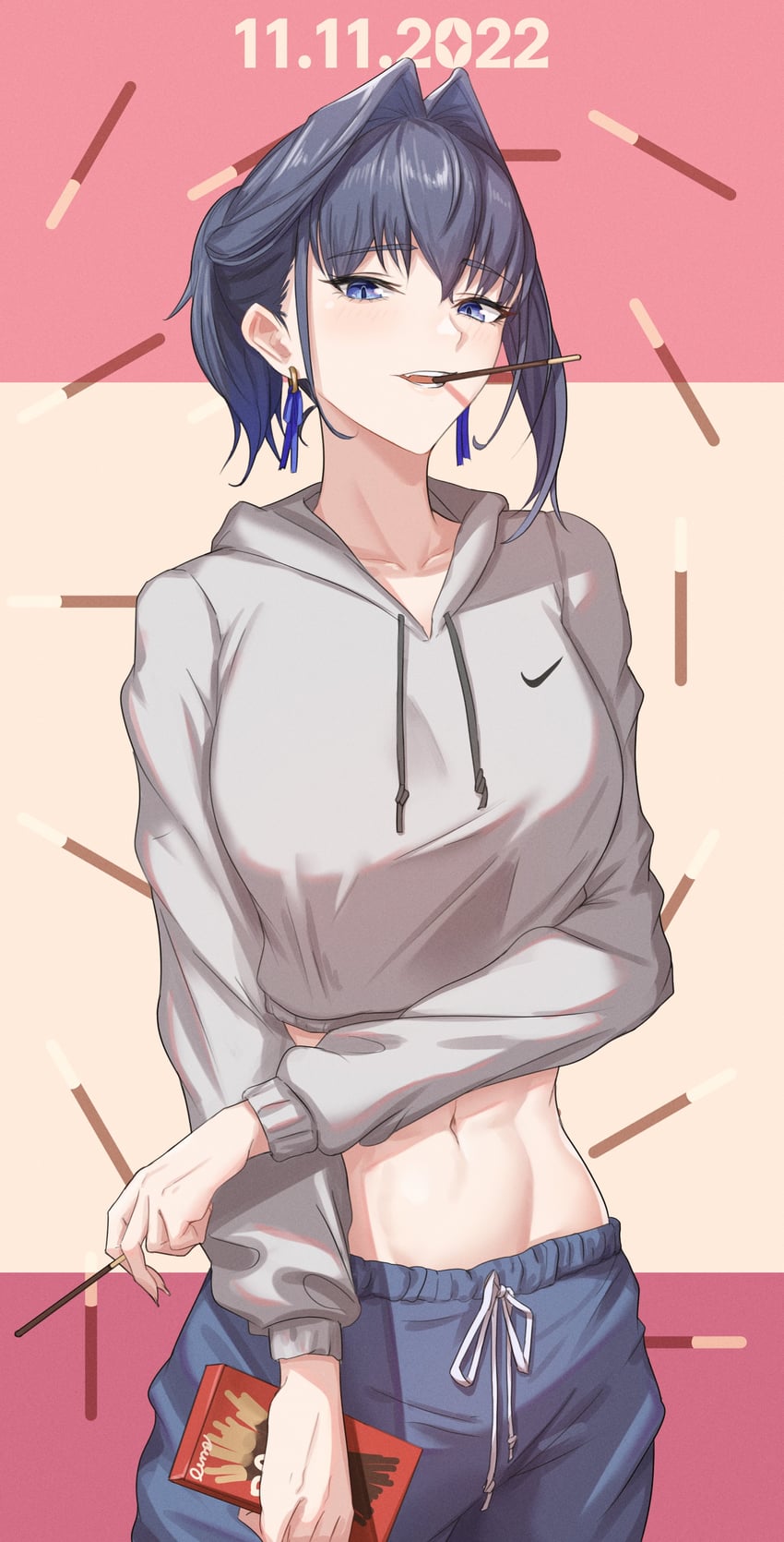 ouro kronii (hololive and 1 more) drawn by zenya