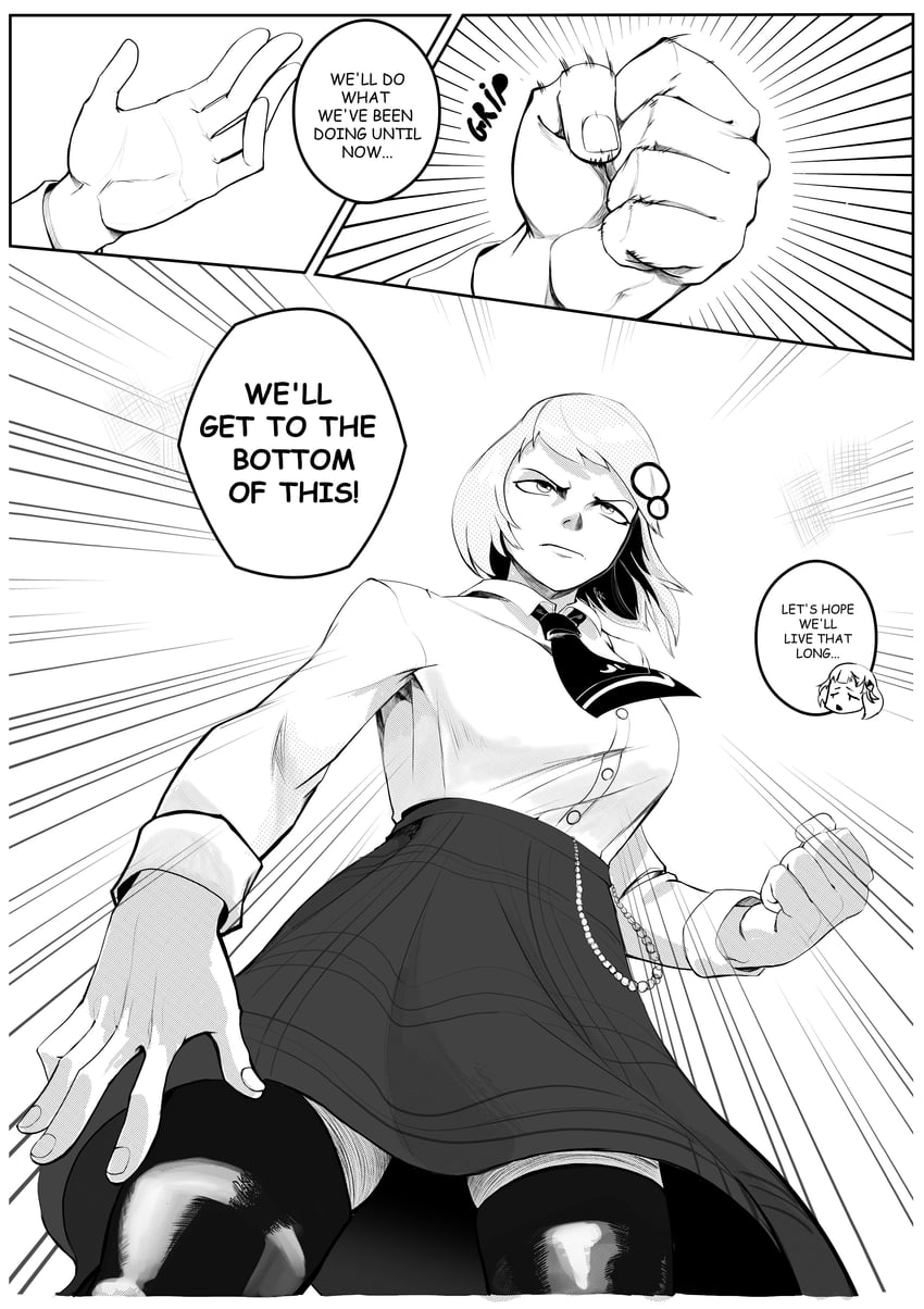 gawr gura and watson amelia (hololive and 1 more) drawn by drawinik