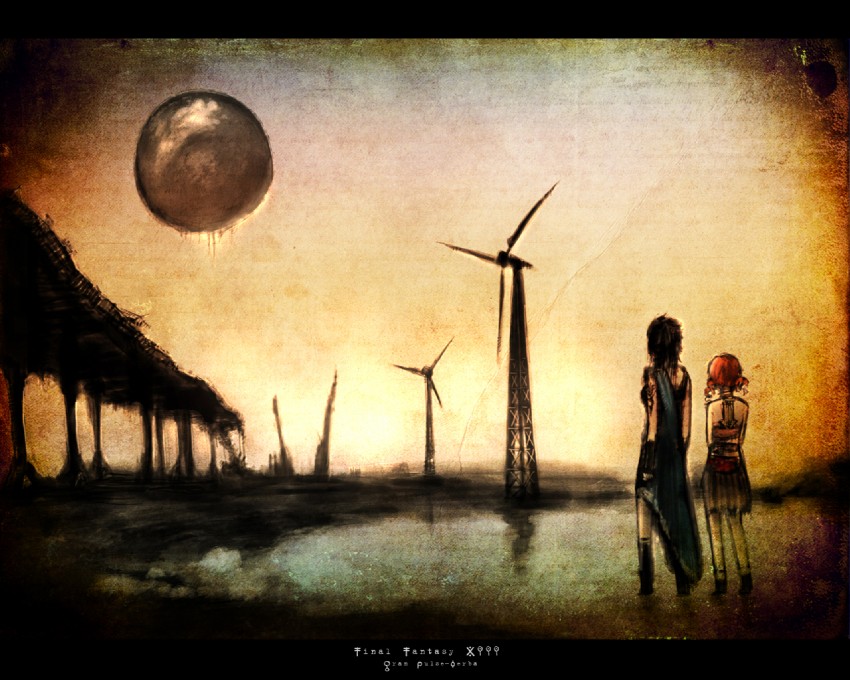 oerba dia vanille and oerba yun fang (final fantasy and 1 more) drawn by somnium