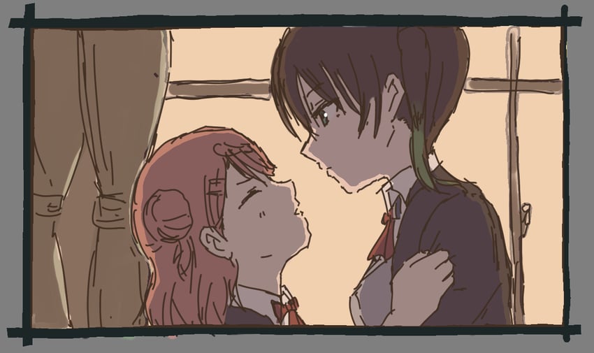 uehara ayumu, takasaki yu, oonishi aguri, and yano hinaki (love live! and 2 more) drawn by kawamura_tomoyuki