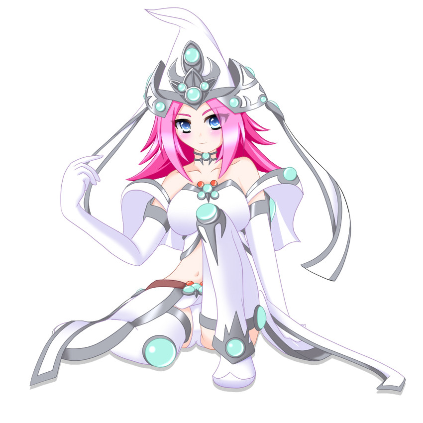 high priestess of prophecy (yu-gi-oh!) drawn by kirua_(nikohina)