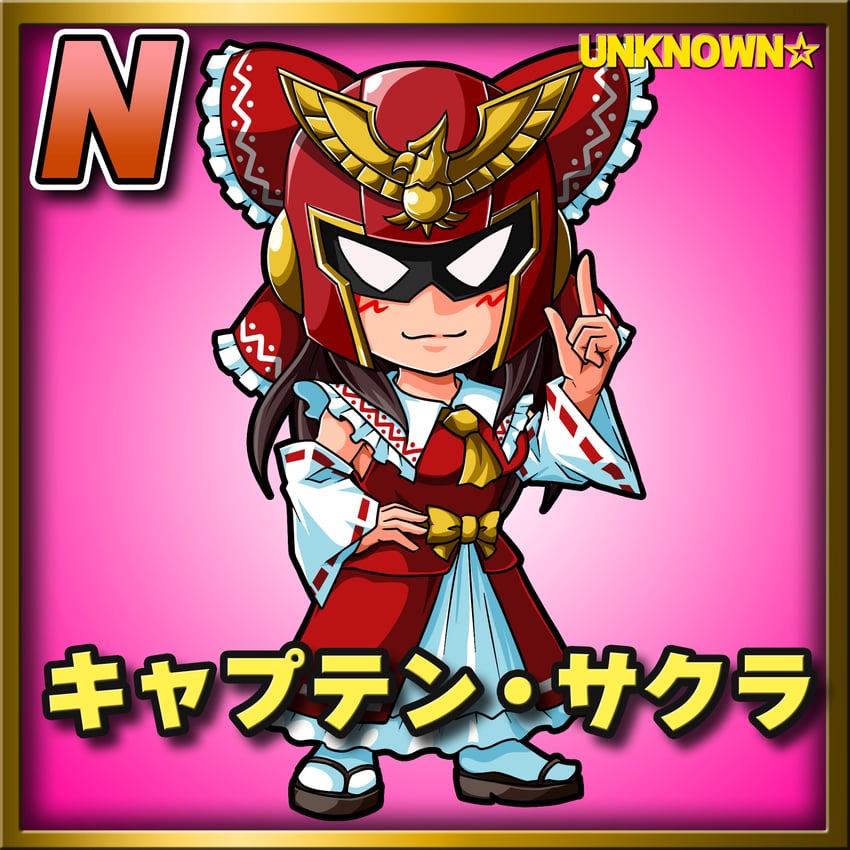 hakurei reimu, kanna, and captain falcon (touhou and 2 more) drawn by meta_meta