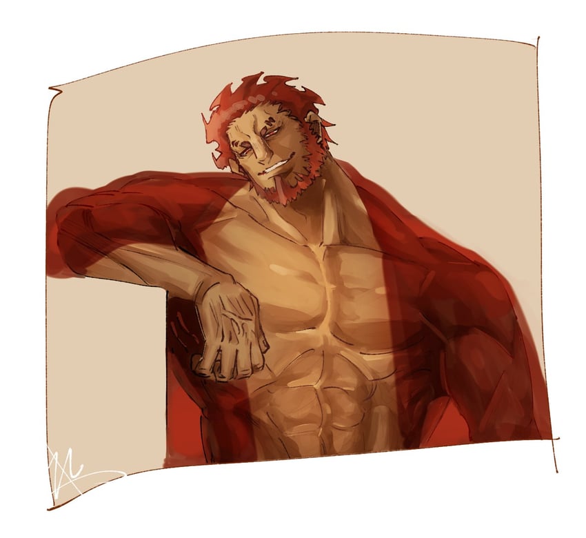 iskandar (fate and 1 more) drawn by re_kitchen