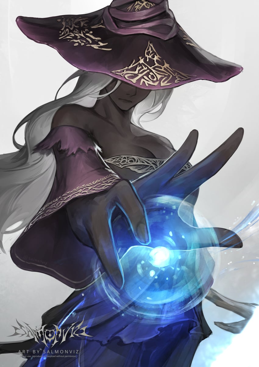 recluse (elden ring and 1 more) drawn by salmonviz