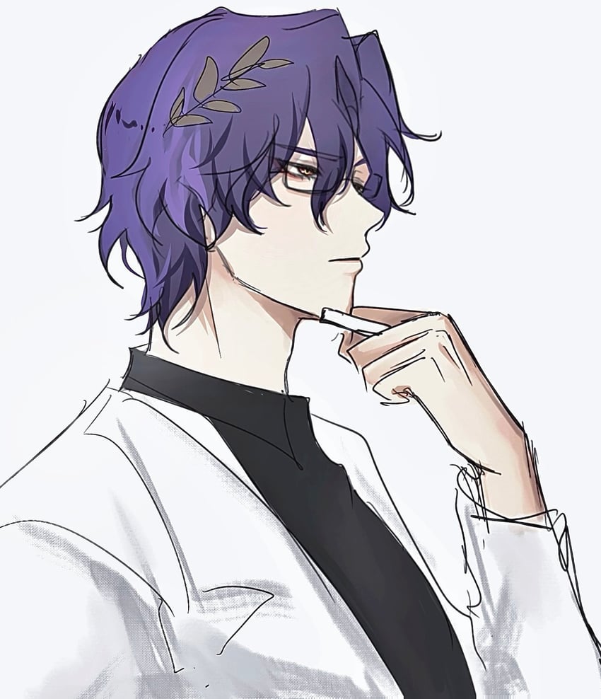 dr. ratio (honkai and 1 more) drawn by klrs_lri1r