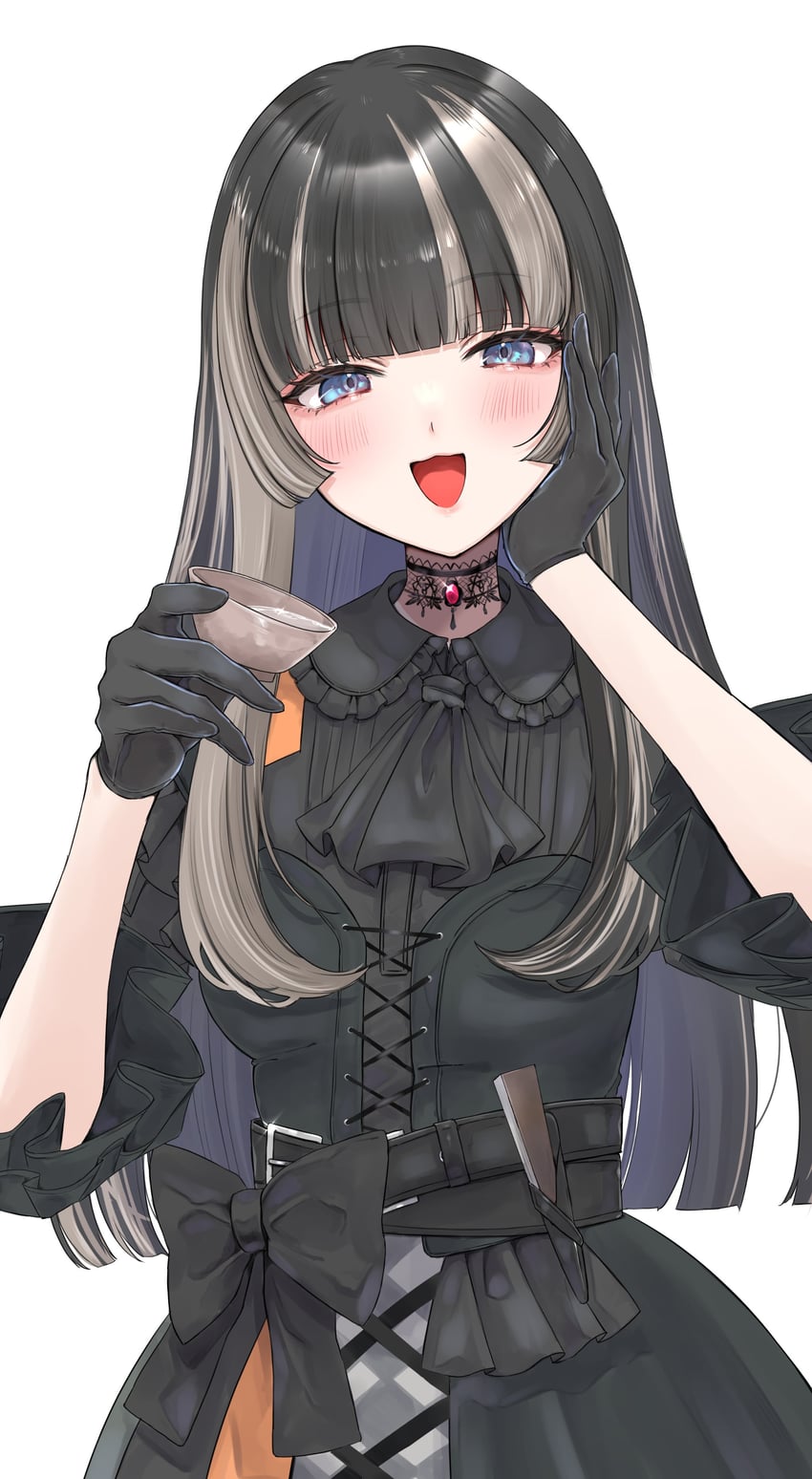 juufuutei raden (hololive and 1 more) drawn by nerorigogo