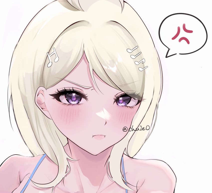 akamatsu kaede (danganronpa and 1 more) drawn by o_soba_(soba3ly)
